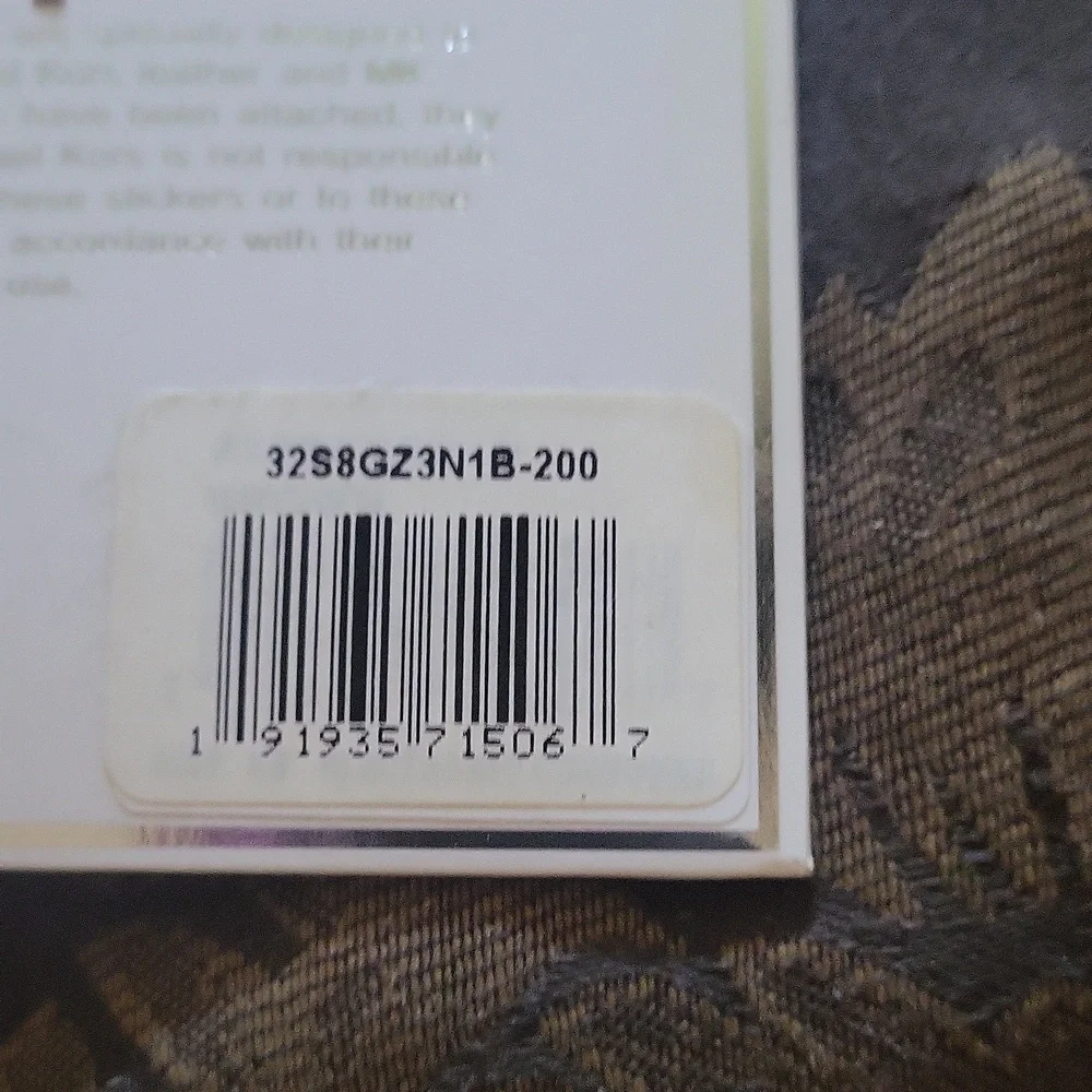 Michael Kors Black Phone Pocket Sticker